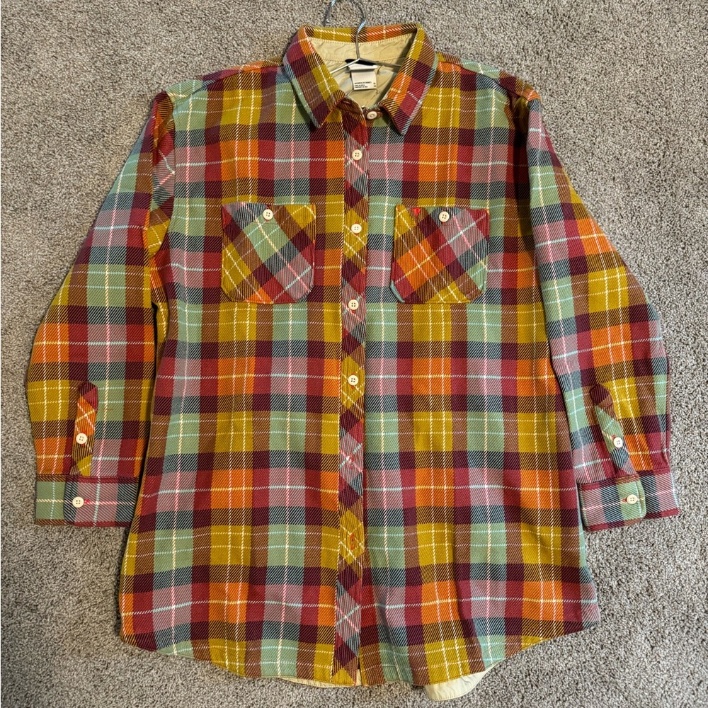 The North Face Women's Valley Twill Flannel Shirt Sz XL NWT